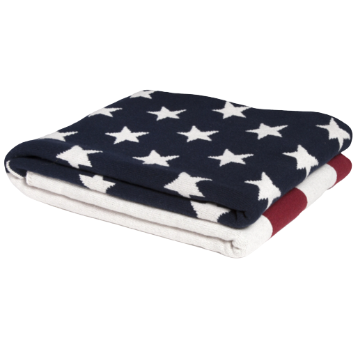 American Flag Throw