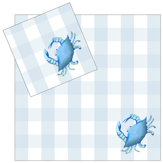 Blue Crab Napkin