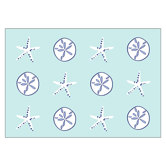Aqua Shell Placemat