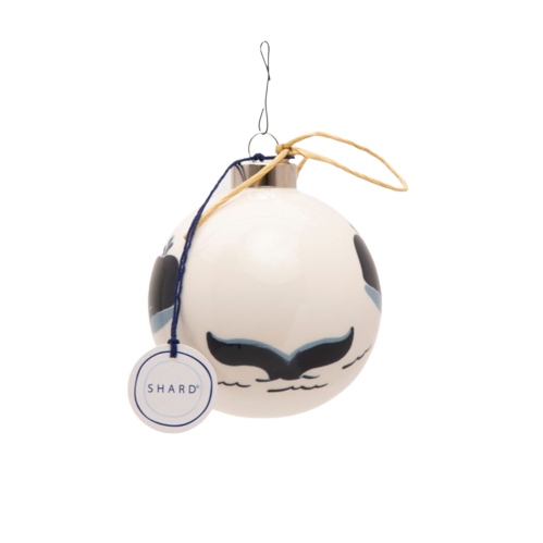 Blue Whale Ornament