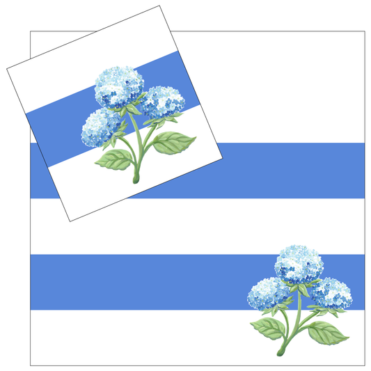 Hydrangea Napkin
