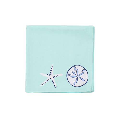 Aqua Shells Napkin