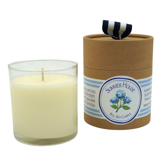 Summer House 9oz Soy Candle - Hydrangea