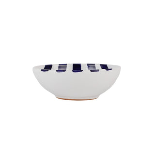 Set of 4   Amalfitana Stripe Cereal Bowls
