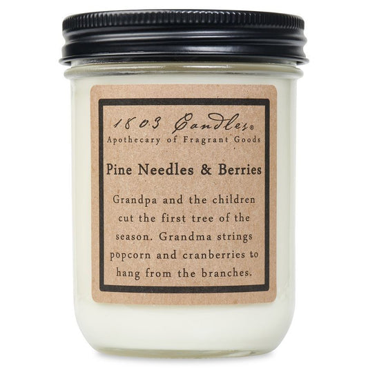 Pine Needles & Berries 14oz Candle