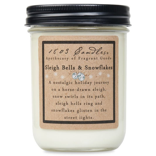 Sleighbells & Snowflakes 14oz Candle