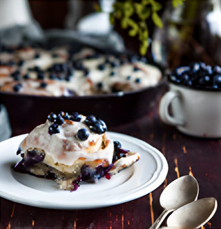 Blueberry Cinnamon Bun 14oz Candle
