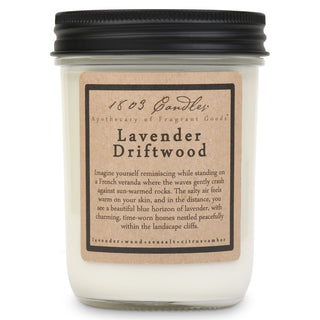 Lavender Driftwood   14 oz. Jar Candle
