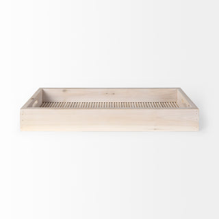 Horatio Natural Wood Rectangular Serving Tray

