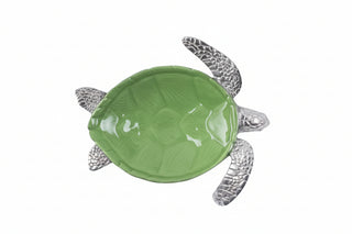 Sea Turtle Sauce Dip Dish Green
