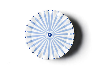 Iris Blue Burst Small Ruffle Cake Stand
