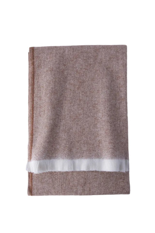Recycled Cotton Eyelash Throw   55" X 70"
