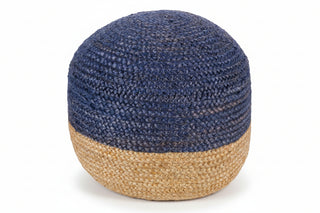 Jute Dover Pouf
