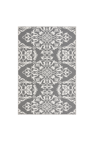 Wrought Iron Cool Silver 5' x 8'
