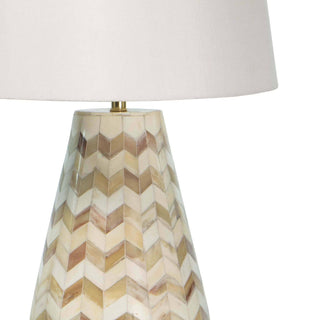 Cassia Chevron Table Lamp
