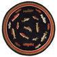 River Fish Rug - Online Only