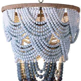 Lorelei Wood Bead Chandelier
