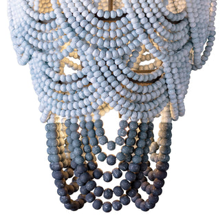 Lorelei Wood Bead Chandelier
