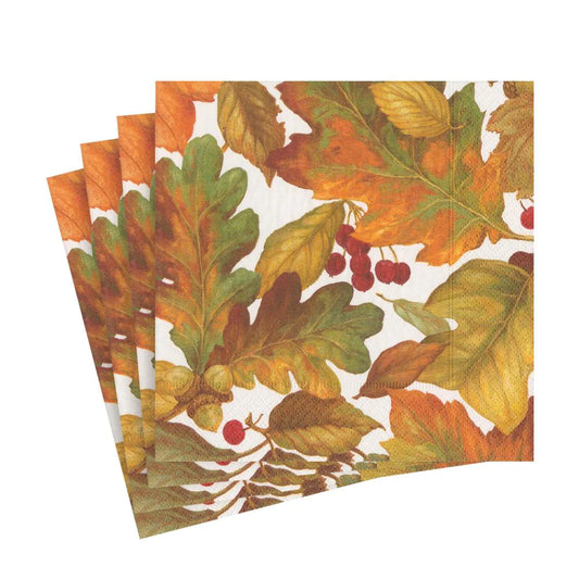 Autumn Leaves 2 Luncheon Napkin