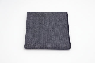 Cotton Blend Mini Herringbone Throw with Eyelash Fringes
