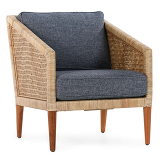 Kaitlin Accent Chair Natural/Blue
