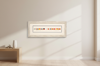 24" x 10   Avalon Signal Flag Frame
