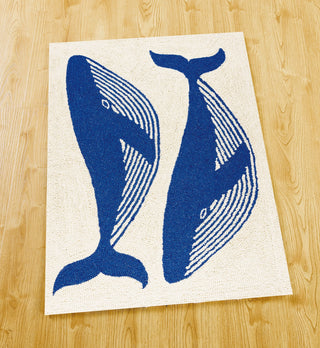 Whale Hook Rug   Kate Nelligan
