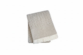 Classic Cable with Border Pattern Throw
