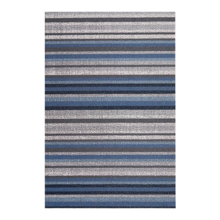 Horizon Stripe Shag Mat
