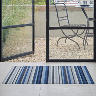 Horizon Stripe Shag Mat
