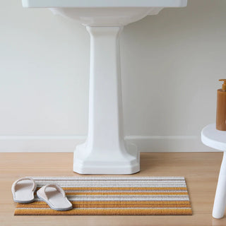Horizon Stripe Shag Mat
