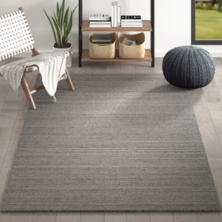 Contemporary Solid Indoor Area Rug
