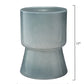 Huntington Garden Stool- TO - Blue