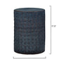 Blue Wildflower Side Table
