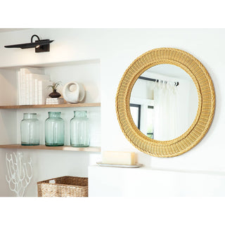 Pierre Rattan Mirror
