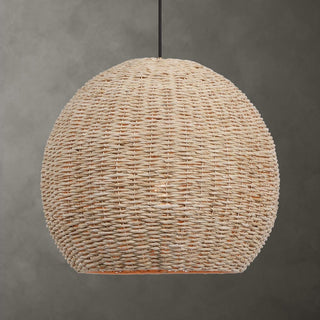 Seagrass Dome   1 Light Pendant
