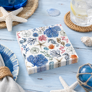 Blue Coastal Napkin
