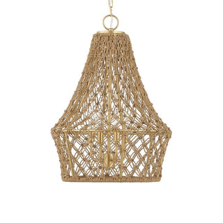 Macrame   4 Light Pendant
