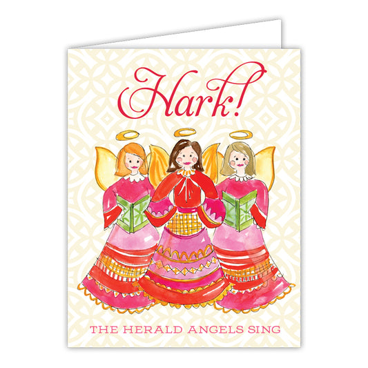 Greeting Card Holiday Hark the Herald Angels Sing