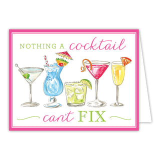 Nothing a Cocktail Can't Fix Greeting Card
