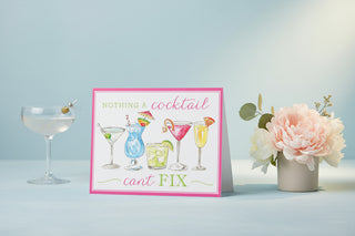 Nothing a Cocktail Can't Fix Greeting Card
