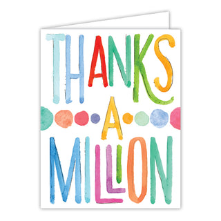 Thanks a Million Greeting Card
