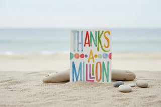 Thanks a Million Greeting Card
