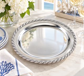 Rope Round Tray
