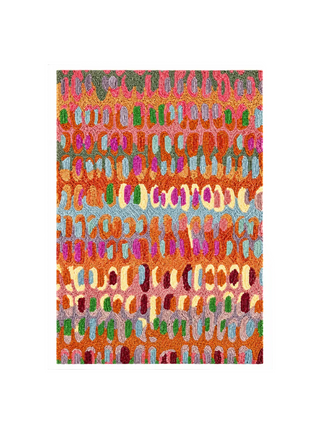 Paint Chip Natural Wool Rug
