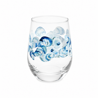 Wine Glass   Flowing Shells
