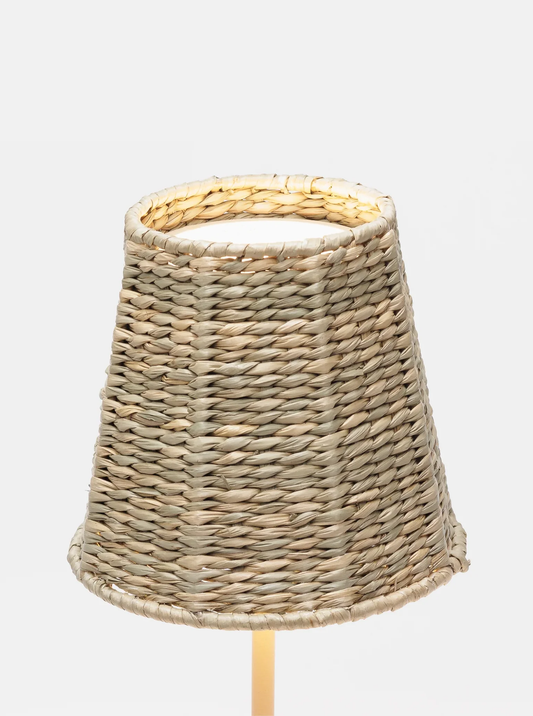 Empire Seagrass Woven Lampshade for Poldina L