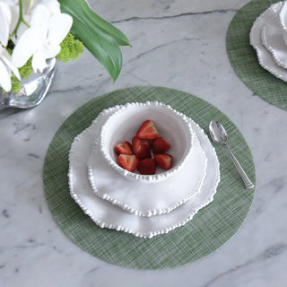 Set of 4 VIDA Round Woven Placemats
