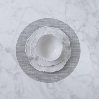Set of 4 VIDA Round Woven Placemats
