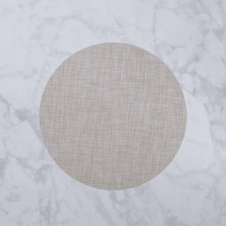 Set of 4 VIDA Round Woven Placemats
